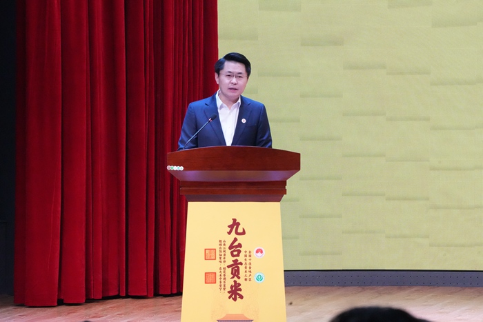 九台区委书记陈亮。人民网记者 李洋摄