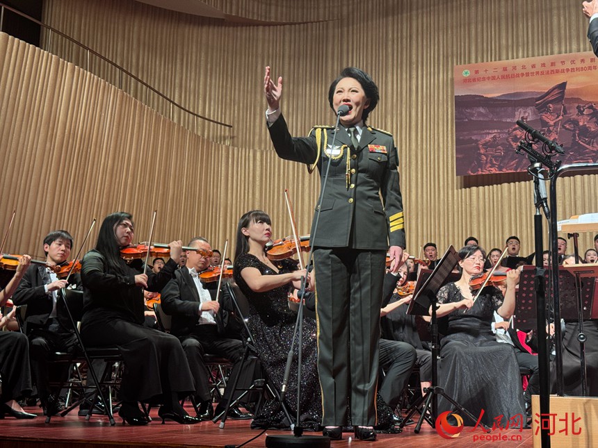 《太行颂》交响合唱音乐会现场。人民网 商帆摄